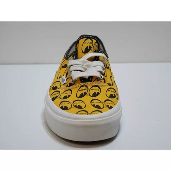 NEW VANS X MOONEYES AUTHENTIC 44 DX ANAHEIM FACTORY YELLOW MENS SIZE - 8.5 - Picture 5 of 15